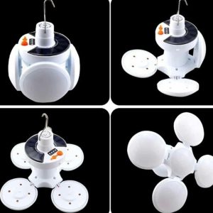 FOCO SOLAR Y RECARGABLE (PELOTA)