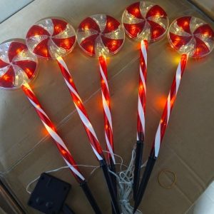 SET 5 ESTACAS SOLAR (CARAMELO)