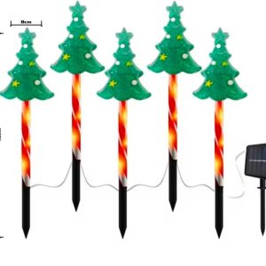 SET 5 ESTACAS SOLARES (PINOS)