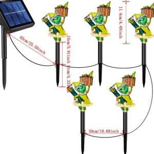 ESTACA SOLAR 5PCS GRINCH