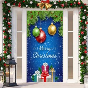 FUNDA PUERTA NAVIDEÑA