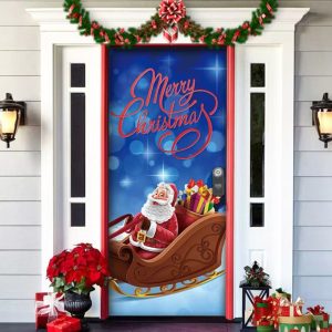 FUNDA PUERTA NAVIDEÑA