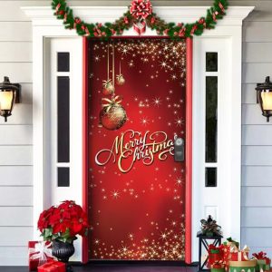 FUNDA PUERTA NAVIDEÑA