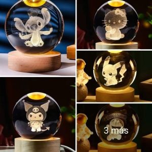 PACK LÁMPARA ESFERA 6CM