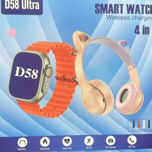 SET RELOJ SMARTWATCH CON AUDÍFONOS
