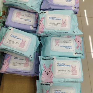 CAJA 48 TOALLAS HUMEDAS DE 80PCS