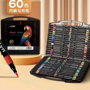 PLUMONES ACRILICOS 60PCS