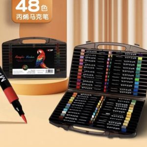 PLUMONES ACRILICOS 48PCS