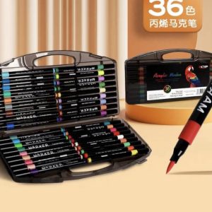 PLUMONES ACRILICOS 36PCS