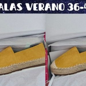 PACK 10 ALPARGATAS 36-41 AMARILLAS