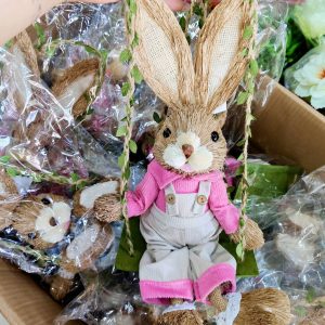 ADORNO CONEJO DE PASCUA COLUMPIO