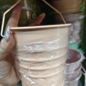 12 BALDE METALICOS 10CM SURTIDOS