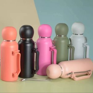 6 SET TERMO + VASO + CUCHARA COLOR