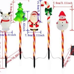 SET ESTACA SOLAR NAVIDEÑAS