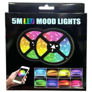CINTA LED 5MTS USB MULTICOLOR CON CONTROL